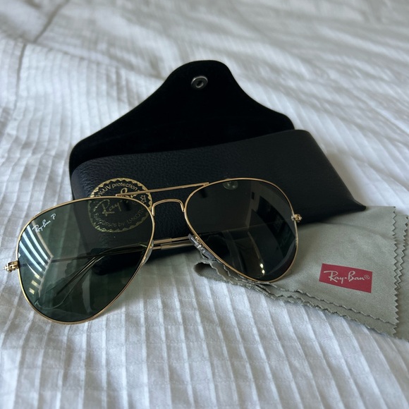 RAY-BAN AVIATORS POLARIZED - Picture 1 of 8